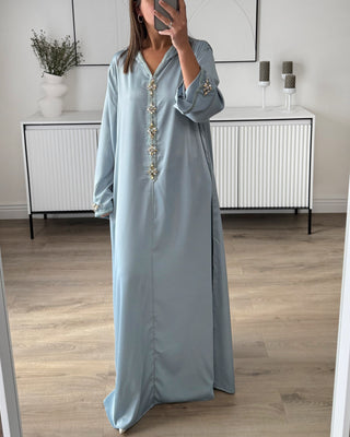 Robe jellaba diamants