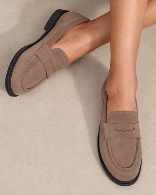 Mocassins daim