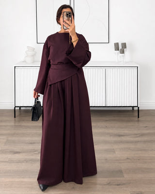 Ensemble pantalon ample
