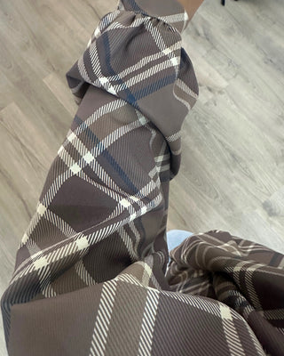 Veste à carreaux