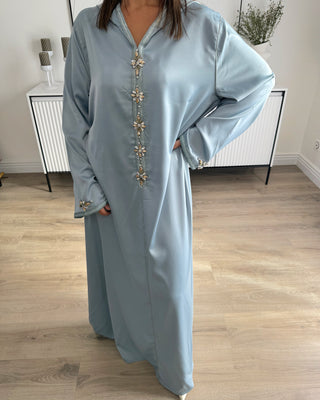 Robe jellaba diamants