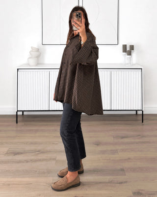 Chemise carreaux Oversize