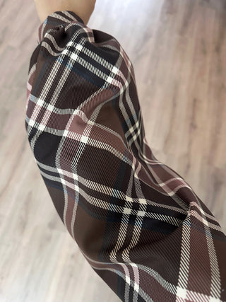 Veste à carreaux