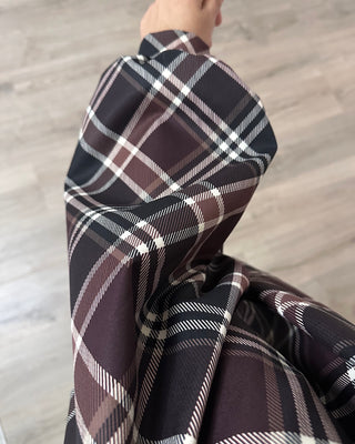 Veste à carreaux