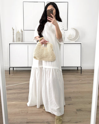 Robe Elisa manches courtes