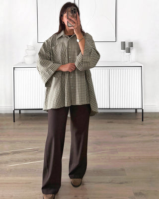 Chemise carreaux Oversize
