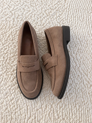 Mocassins daim