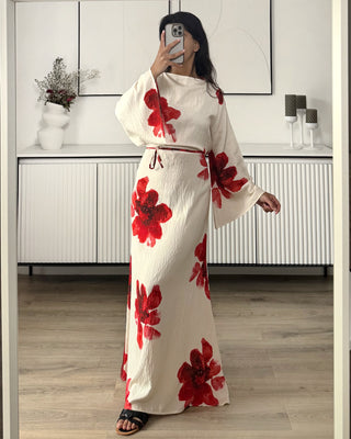 Robe fleurs