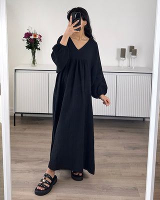 Robe en gaze de coton