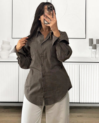 Chemise à carreaux Isra