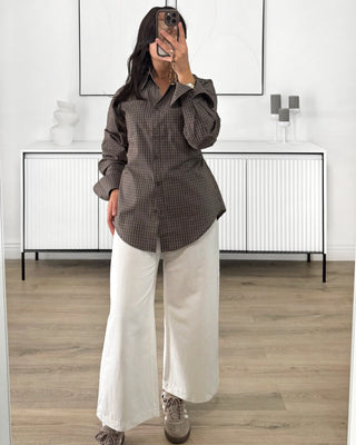 Chemise à carreaux Isra
