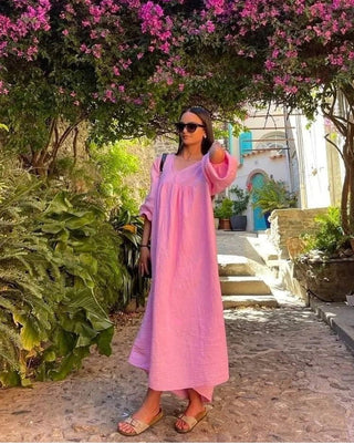 Robe en gaze de coton